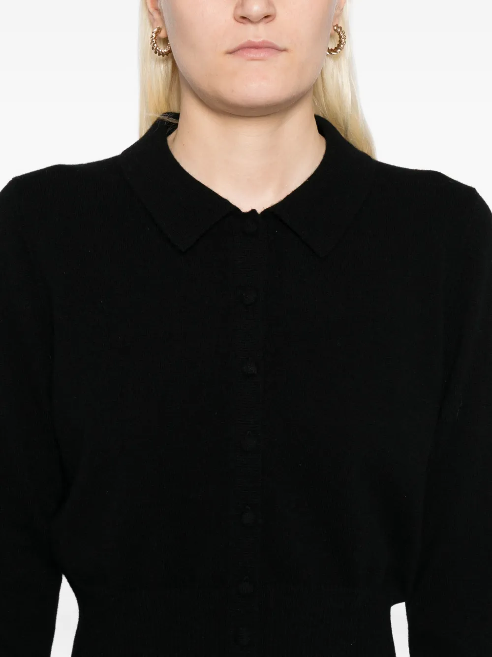 N.Peal Thea vest Zwart