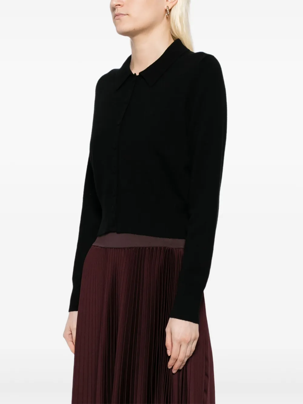 N.Peal Thea vest Zwart