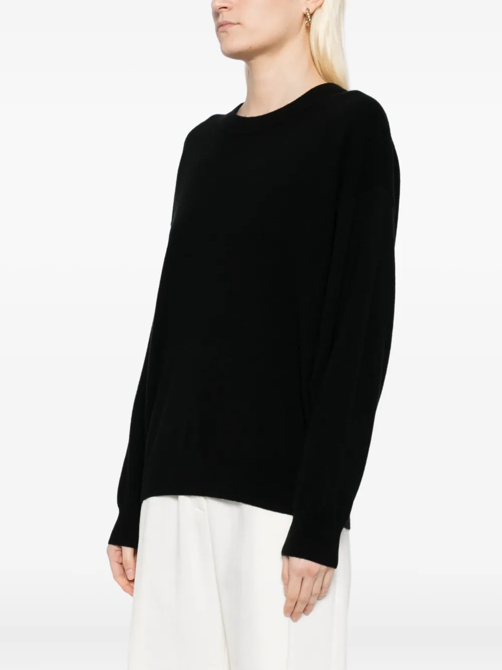 N.Peal Oversized trui Zwart