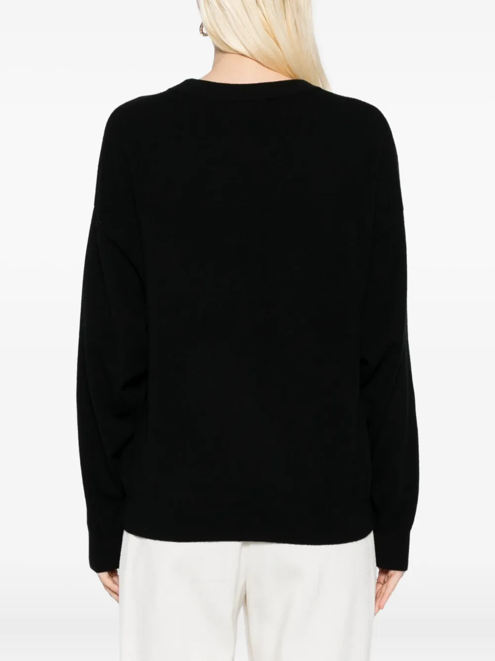 N.Peal Oversized trui Zwart