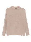 N.Peal Funnel neck jumper - Neutrals