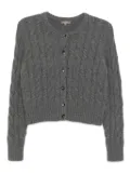 N.Peal cashmere cardigan - Grey