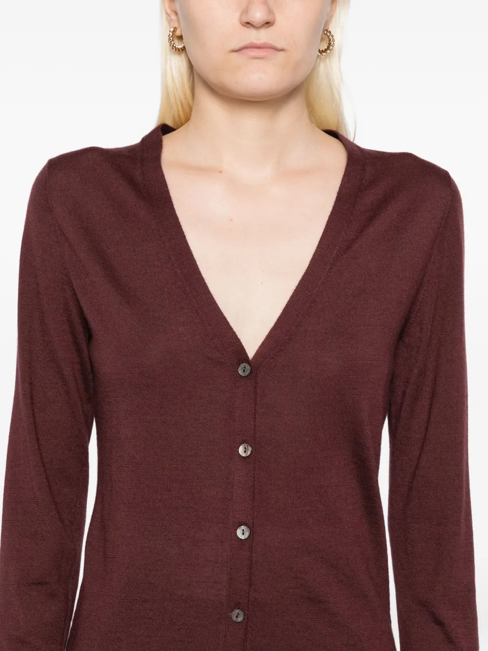 N.Peal Mia Vest Rood