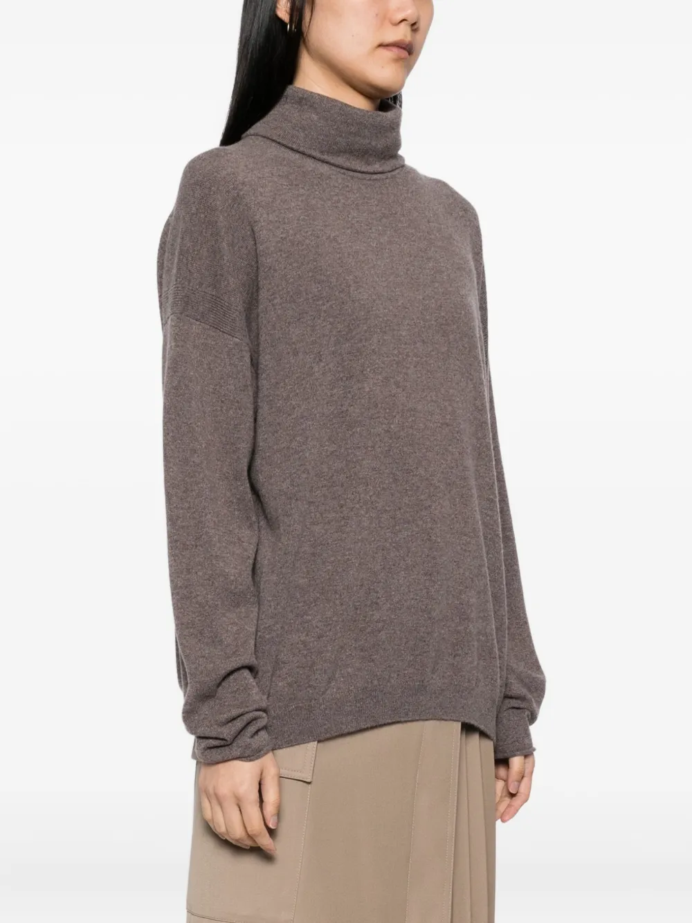 N.Peal Victoria trui Bruin