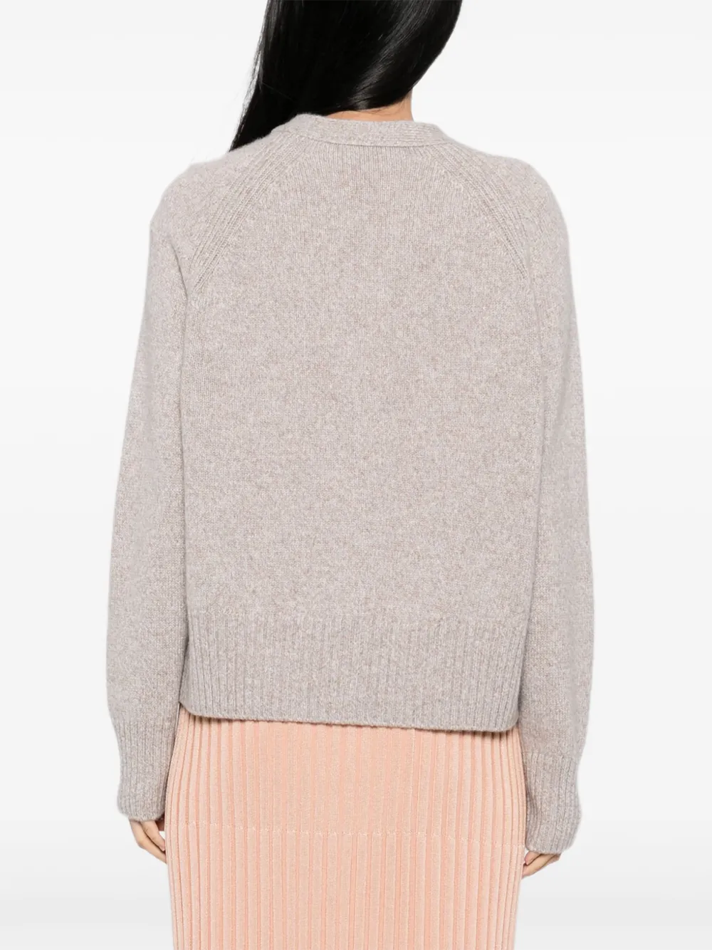 N.Peal Vest met V-hals Beige