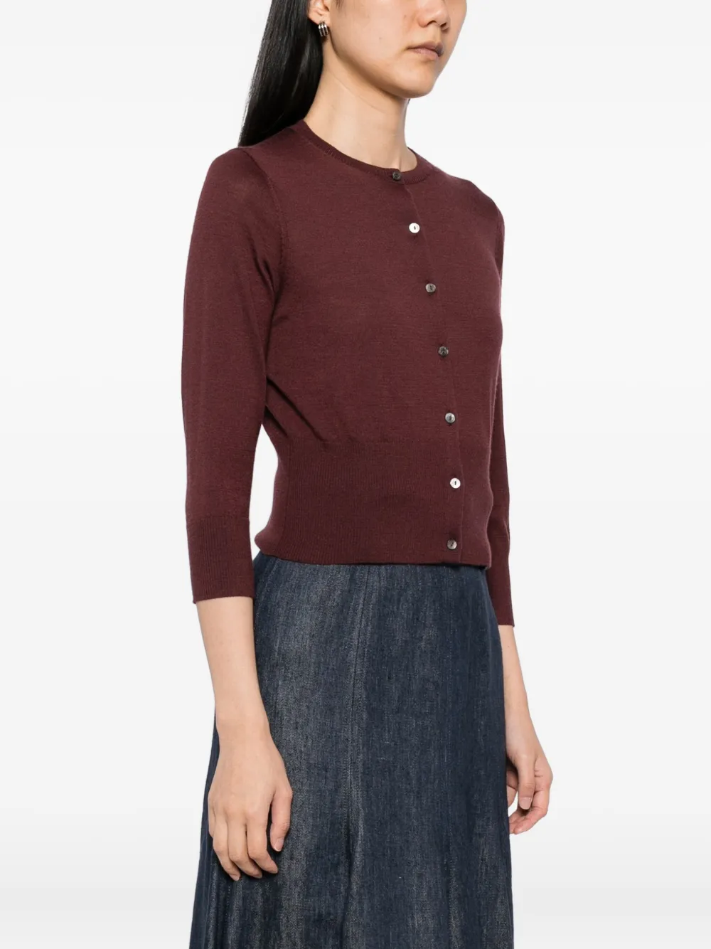 N.Peal Darcie vest Rood