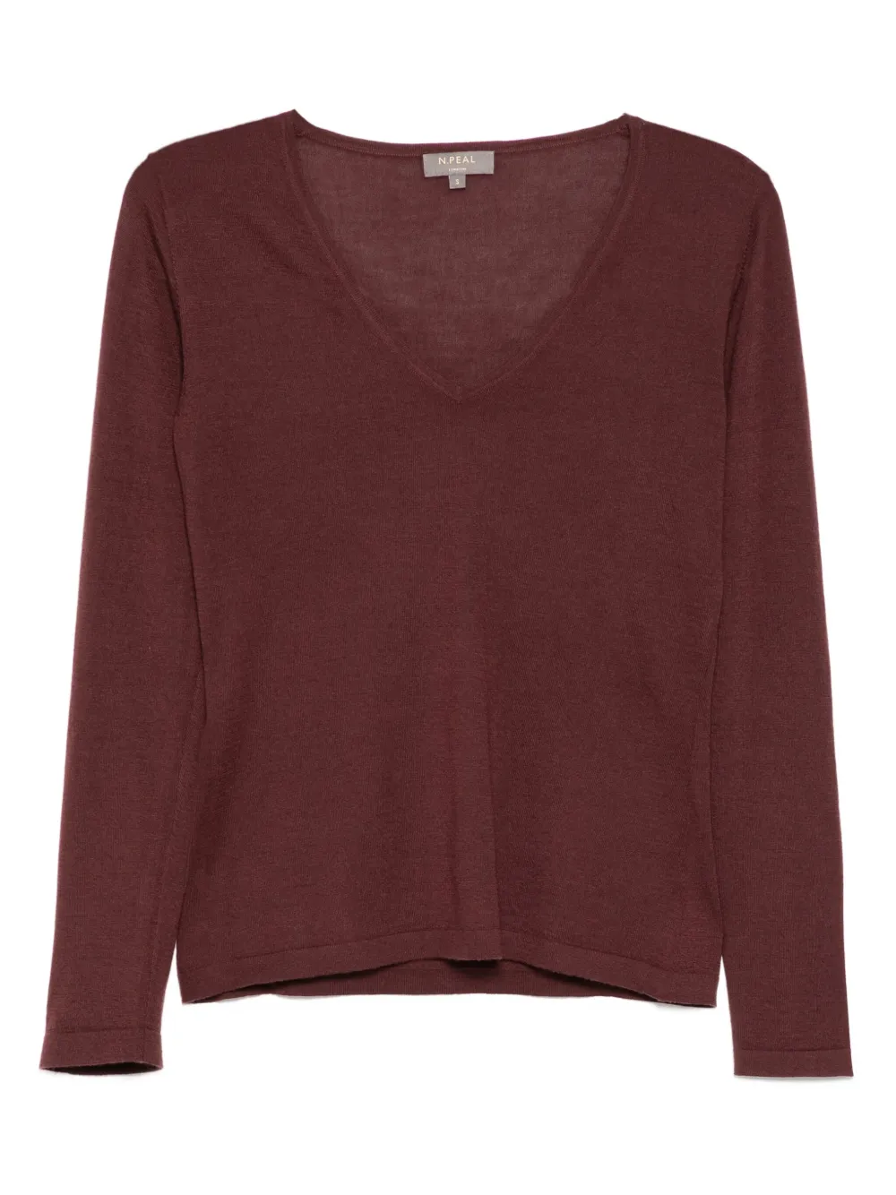 N.Peal Imogen トップ - レッド N.Peal Imogen トップ - レッド