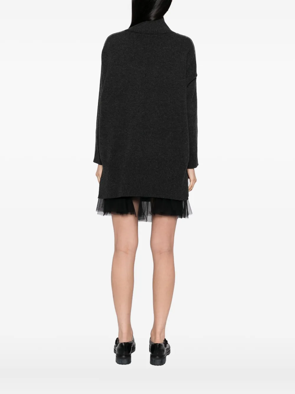 N.Peal Kasjmier trui Grijs