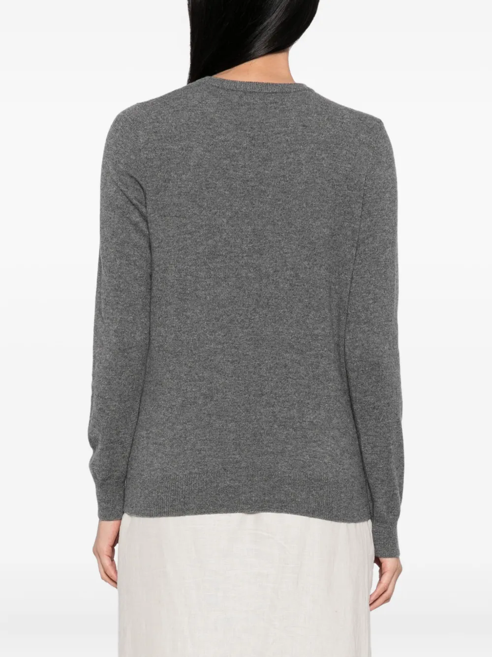 N.Peal Evie klassieke trui Grijs