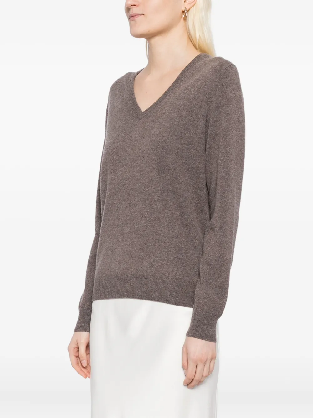 N.Peal Phoebe trui Bruin