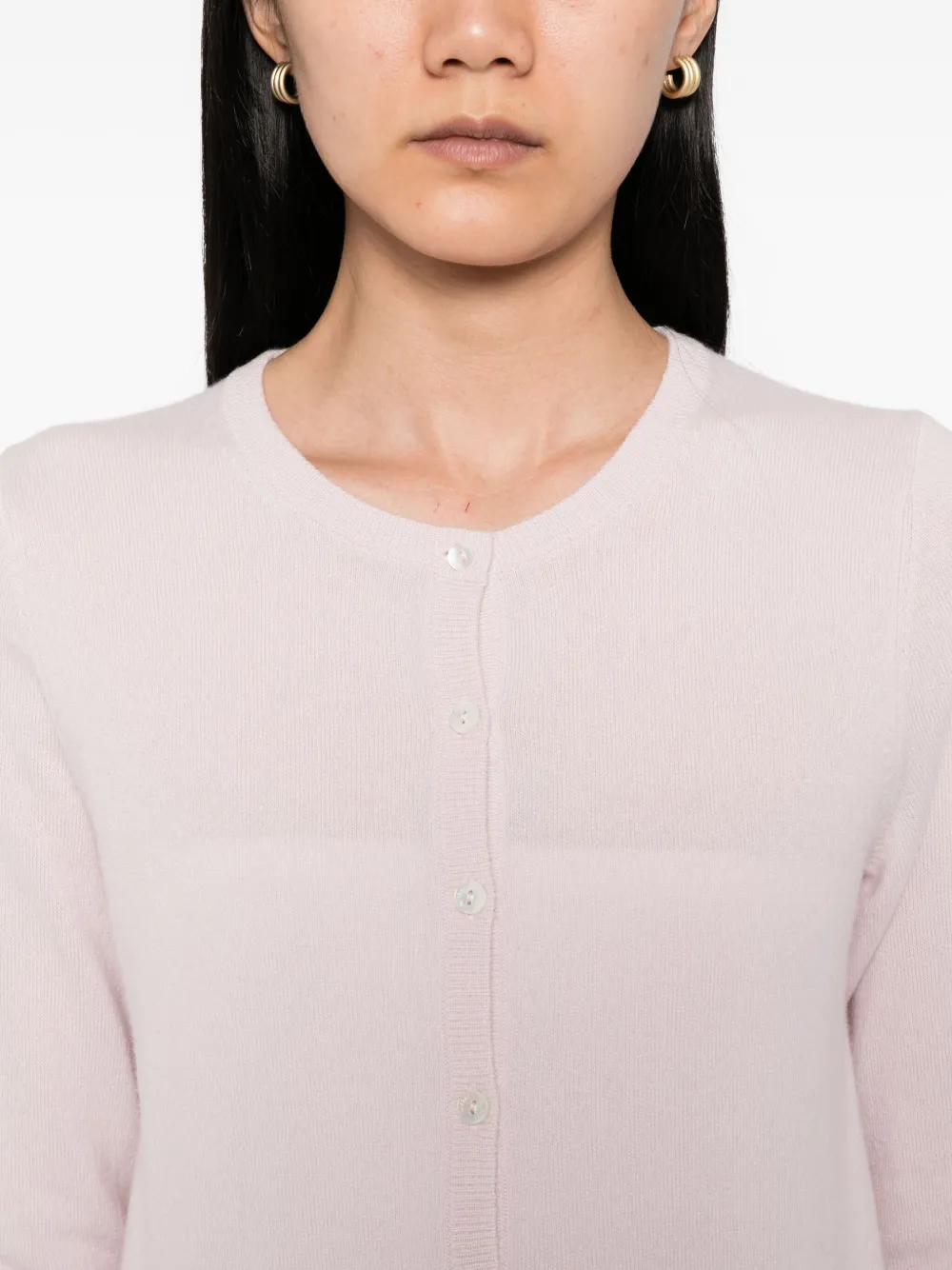 N.Peal Olivia vest Roze