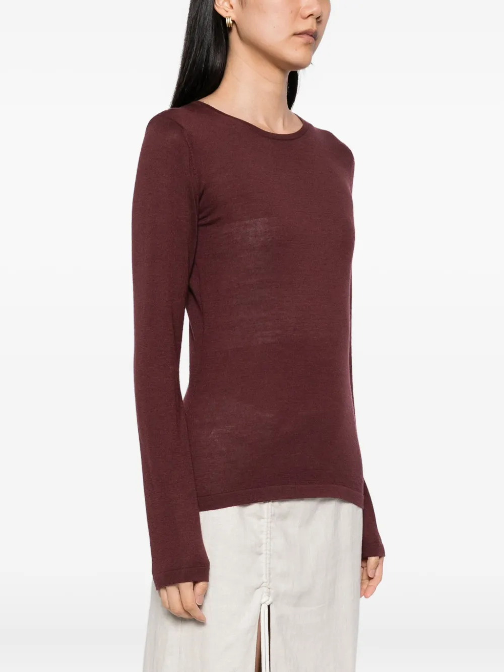 N.Peal Eden trui Rood