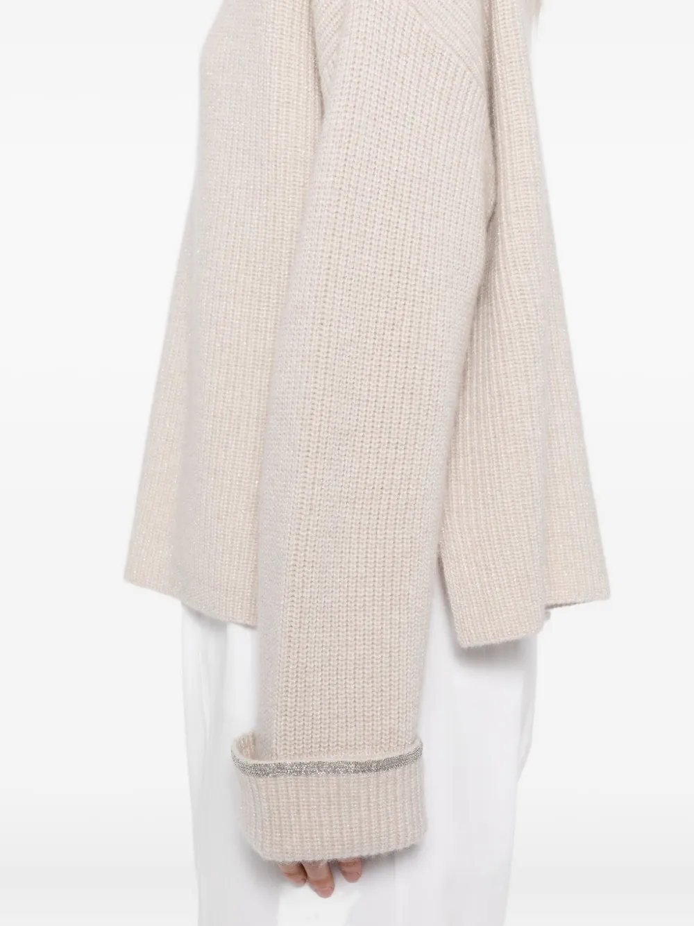 N.Peal Luxe trui Beige