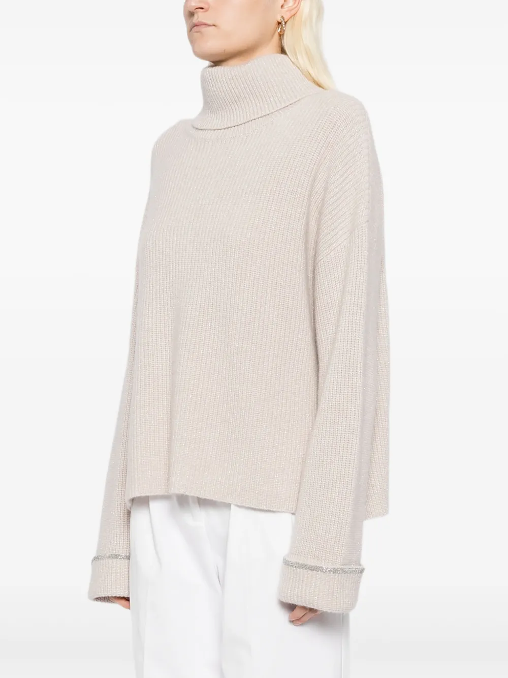 N.Peal Luxe trui Beige