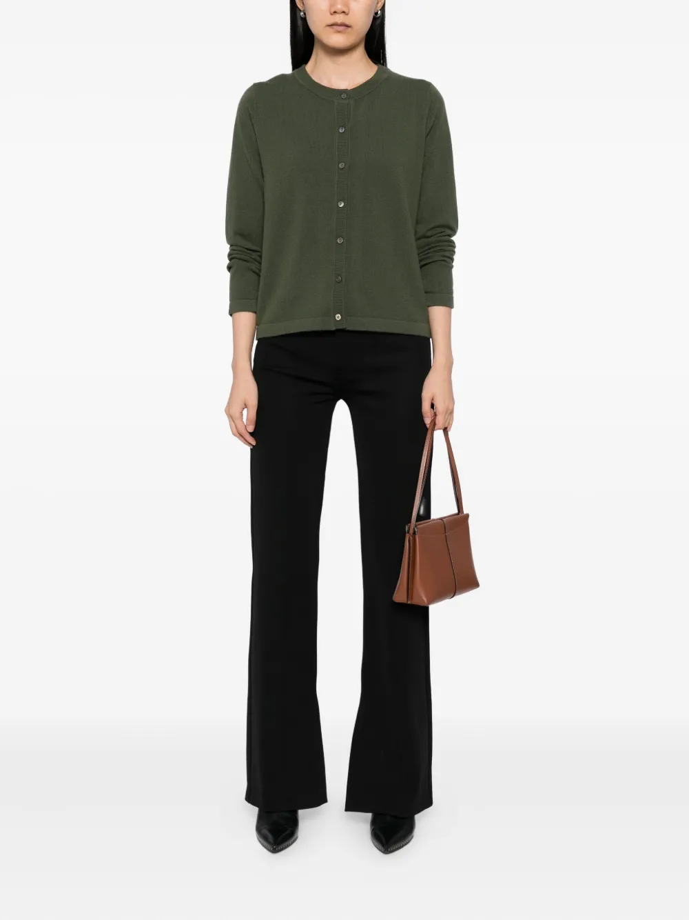 N.Peal Hallie vest Groen