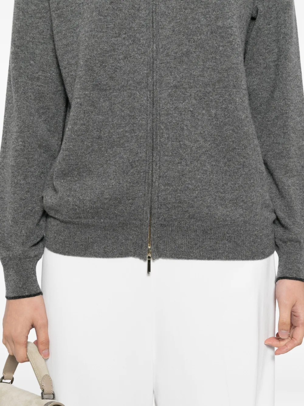 N.Peal Ada hoodie Grijs