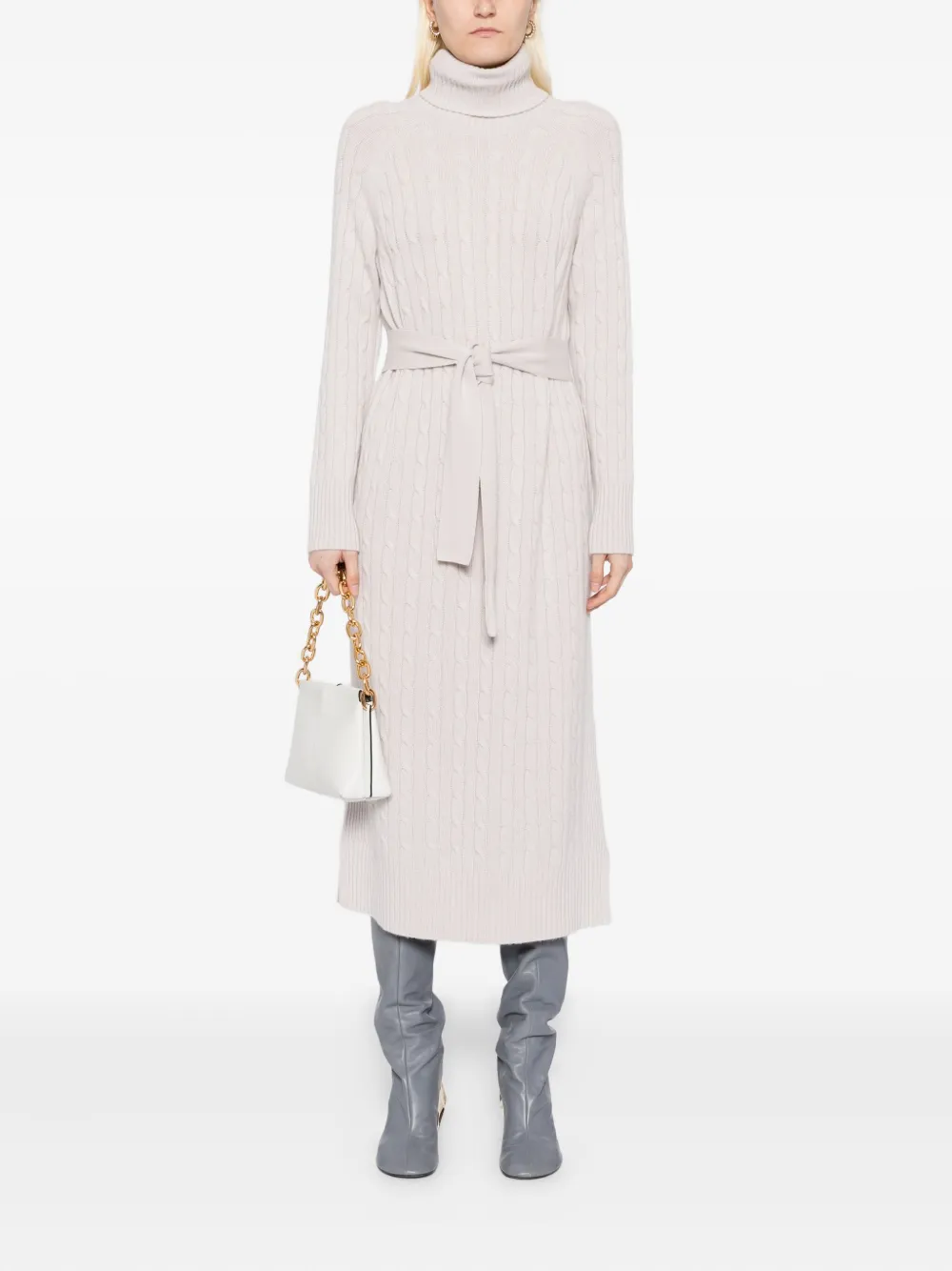 N.Peal Maxi-jurk - Grijs
