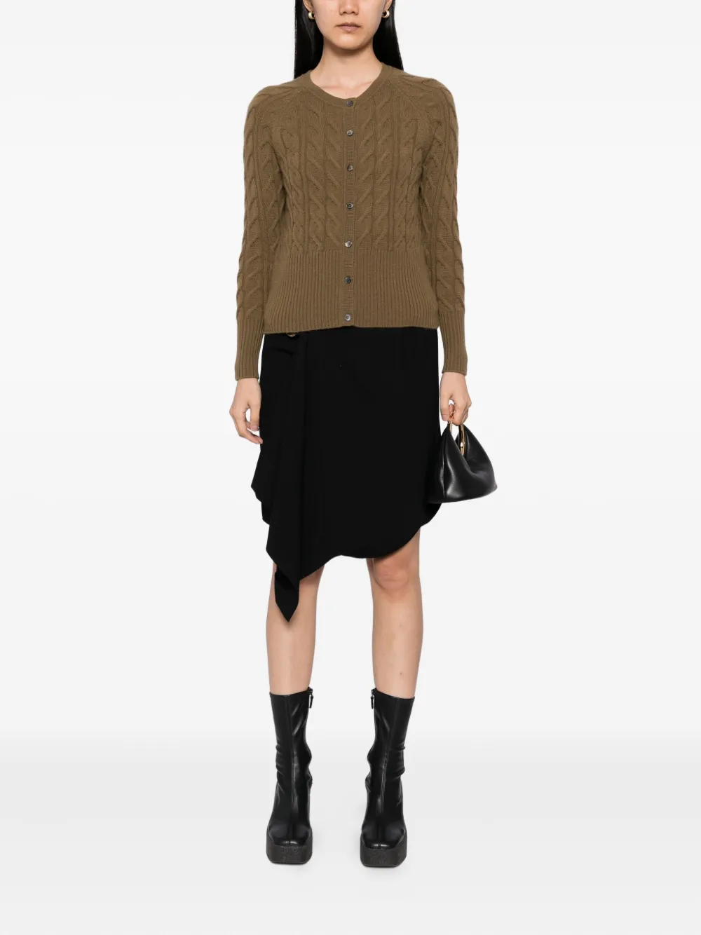N.Peal Myla vest Bruin