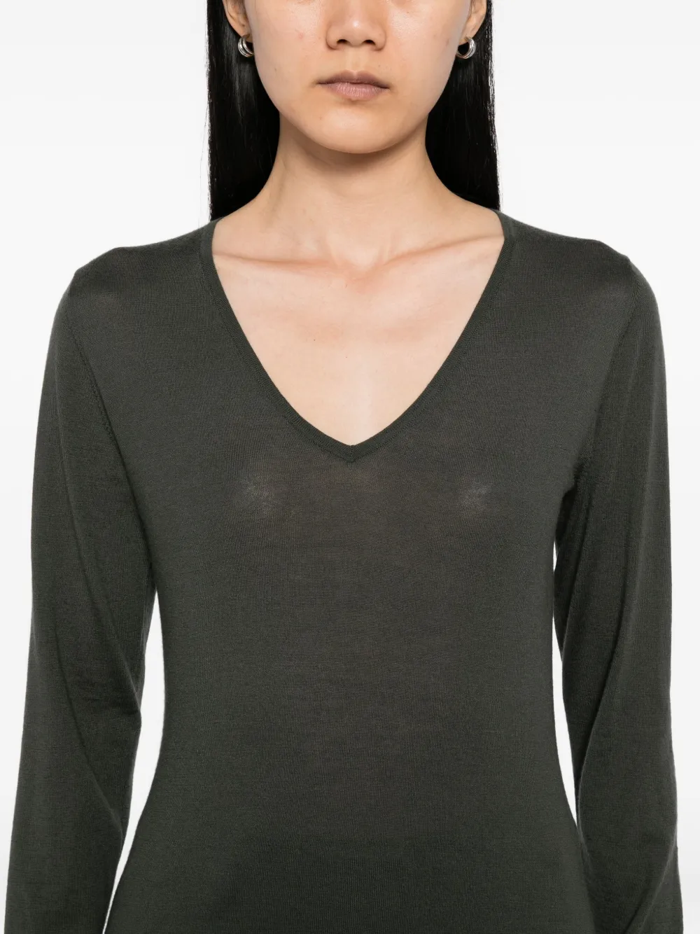 N.Peal Imogen top Groen