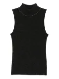 N.Peal metal-detailing tank - Grey