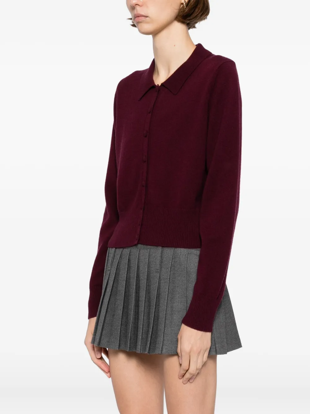 N.Peal Thea vest Rood