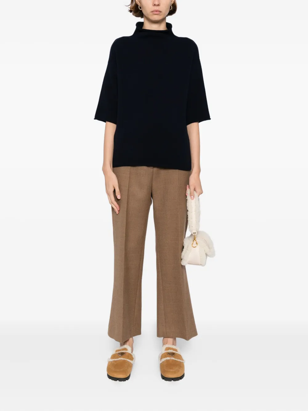 N.Peal short-sleeves turtle-neck top | T-Shirts & Jersey Shirts | Image 2