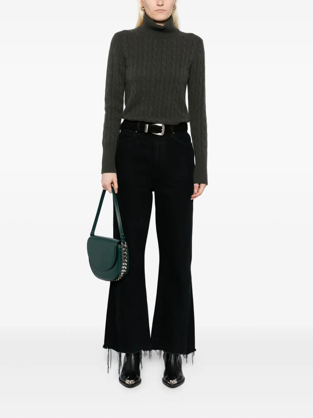 N.Peal Adelyn roll jumper | Knitted Sweaters | Image 2