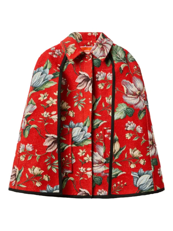 La DoubleJ Milano Mini Cape in Red