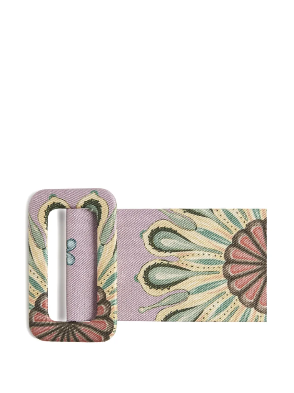 La DoubleJ Gespriem met bloemenprint Roze