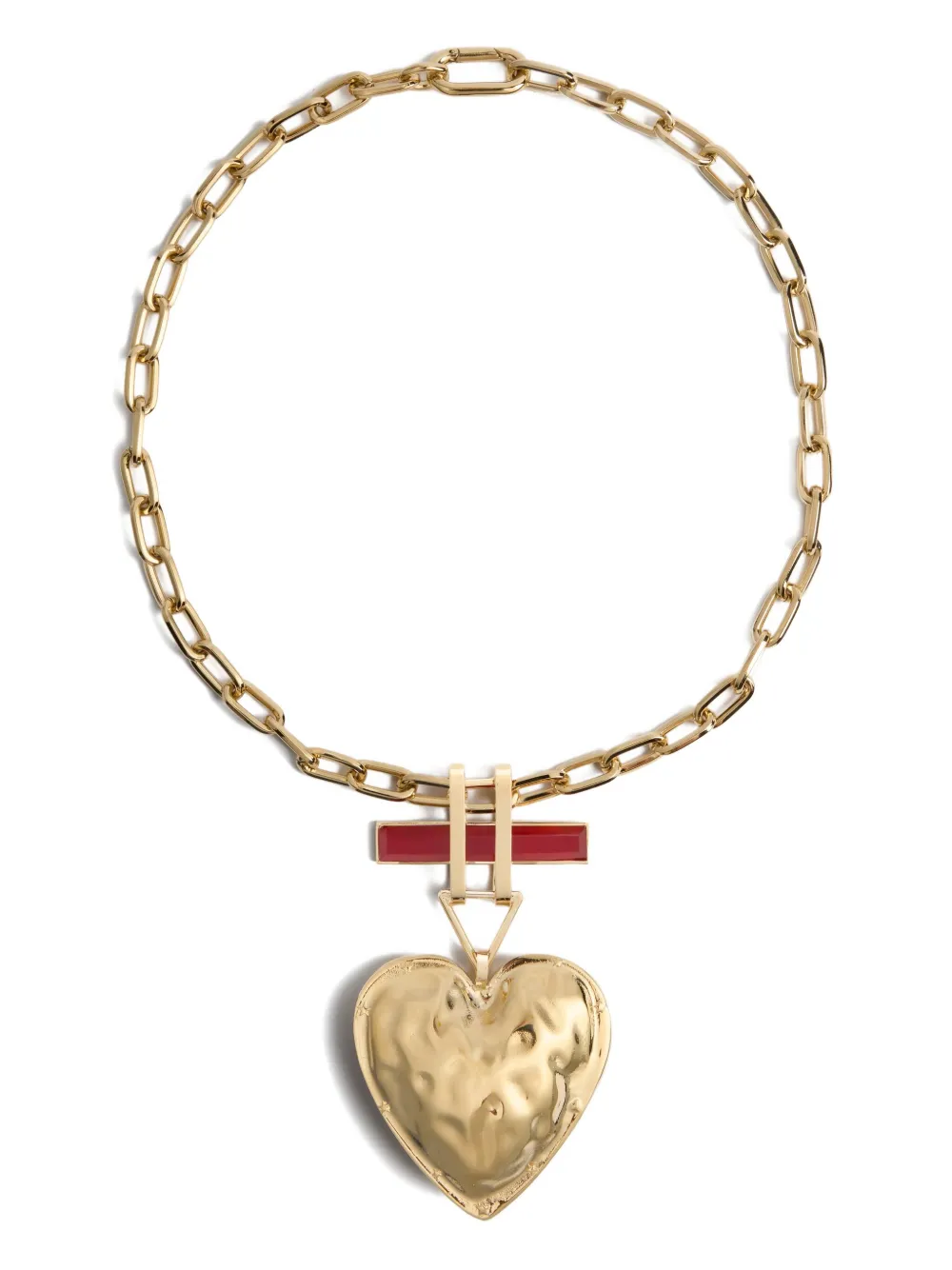La DoubleJ Beating chain necklace | Gold | Image 1