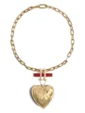 La DoubleJ Beating chain necklace - Gold