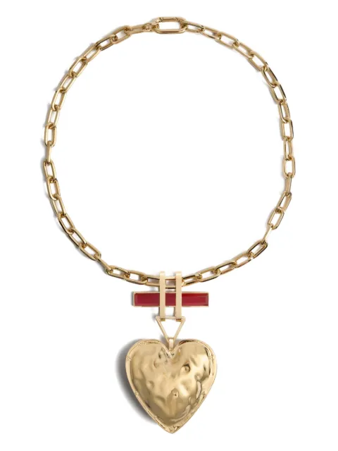 La DoubleJ Beating chain necklace