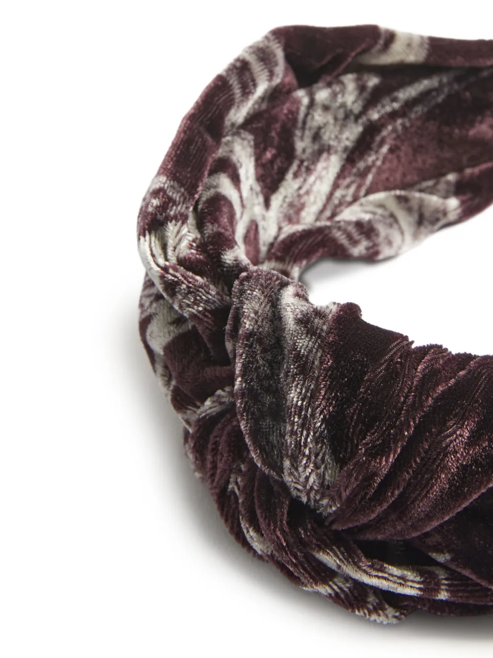 La DoubleJ Haarband met geknoopt detail Rood