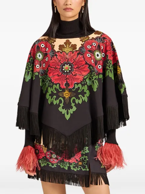 La DoubleJ reversible mini poncho