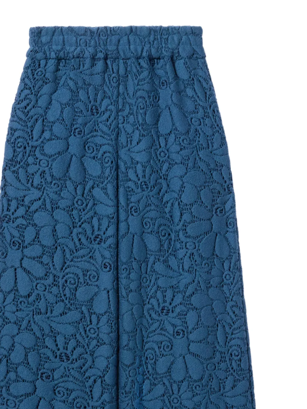 La DoubleJ Broek met bloemenpatroon Blauw