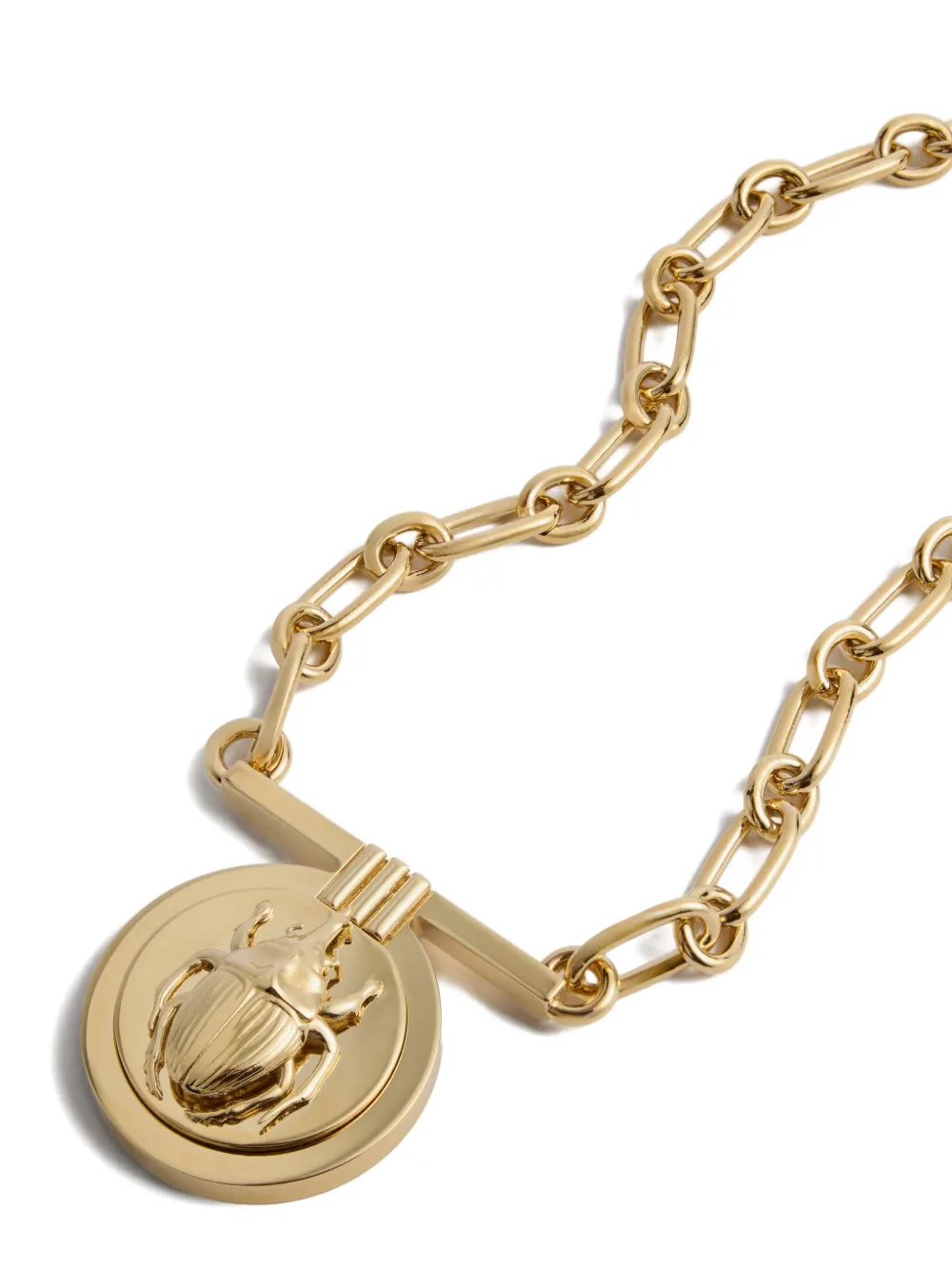 La Doublej Shen Loop Chain Necklace In Gold
