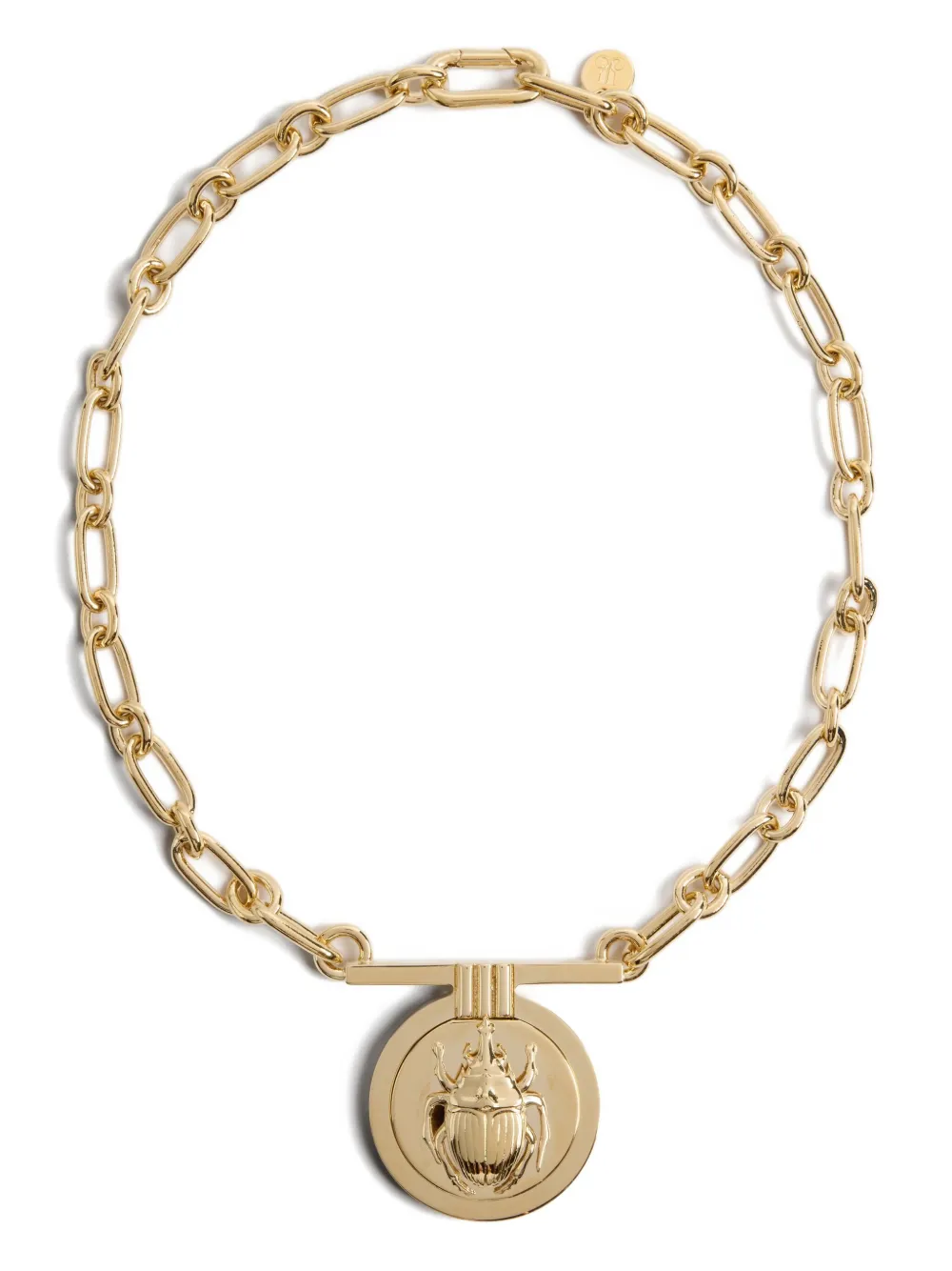 La Doublej Shen Loop Chain Necklace In Gold