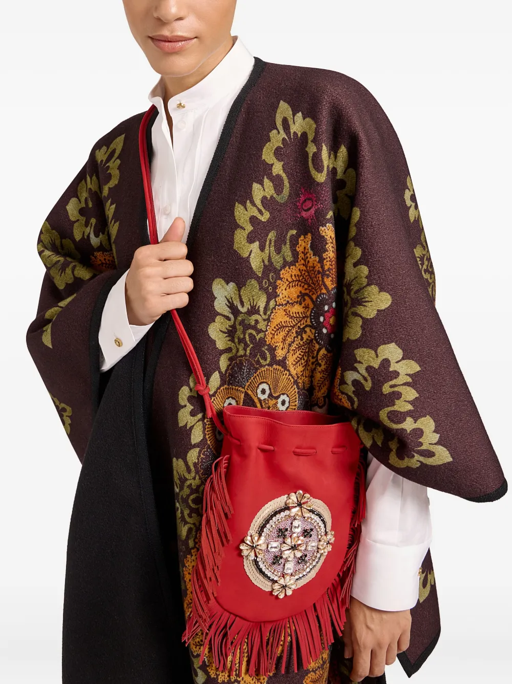 La DoubleJ bolsa de mano con flecos | Image 2