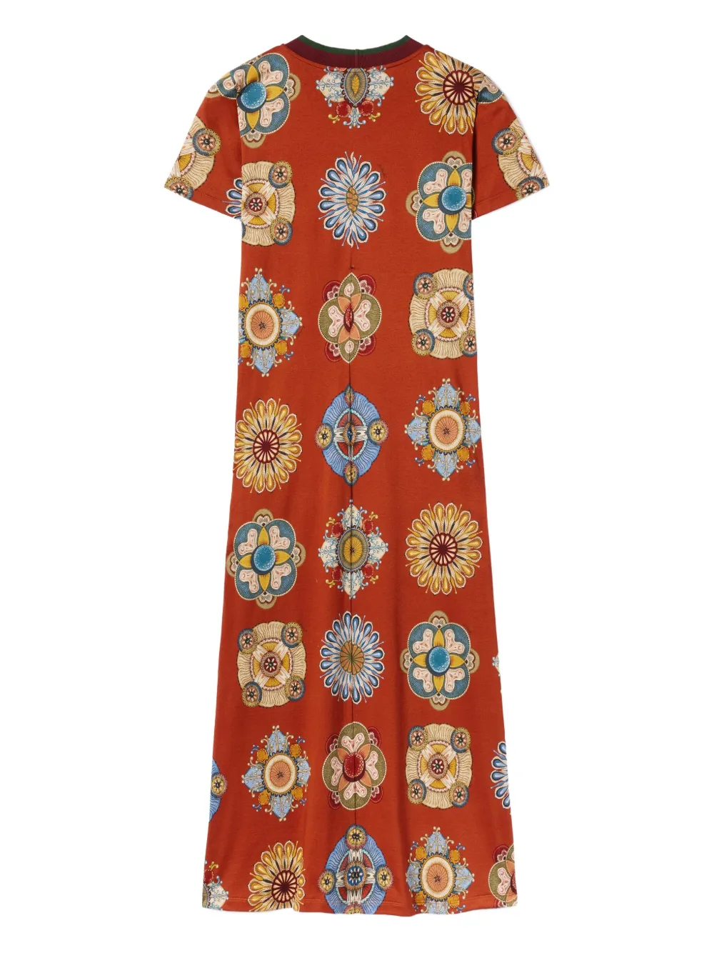 La DoubleJ Jurk met bloemenprint Rood