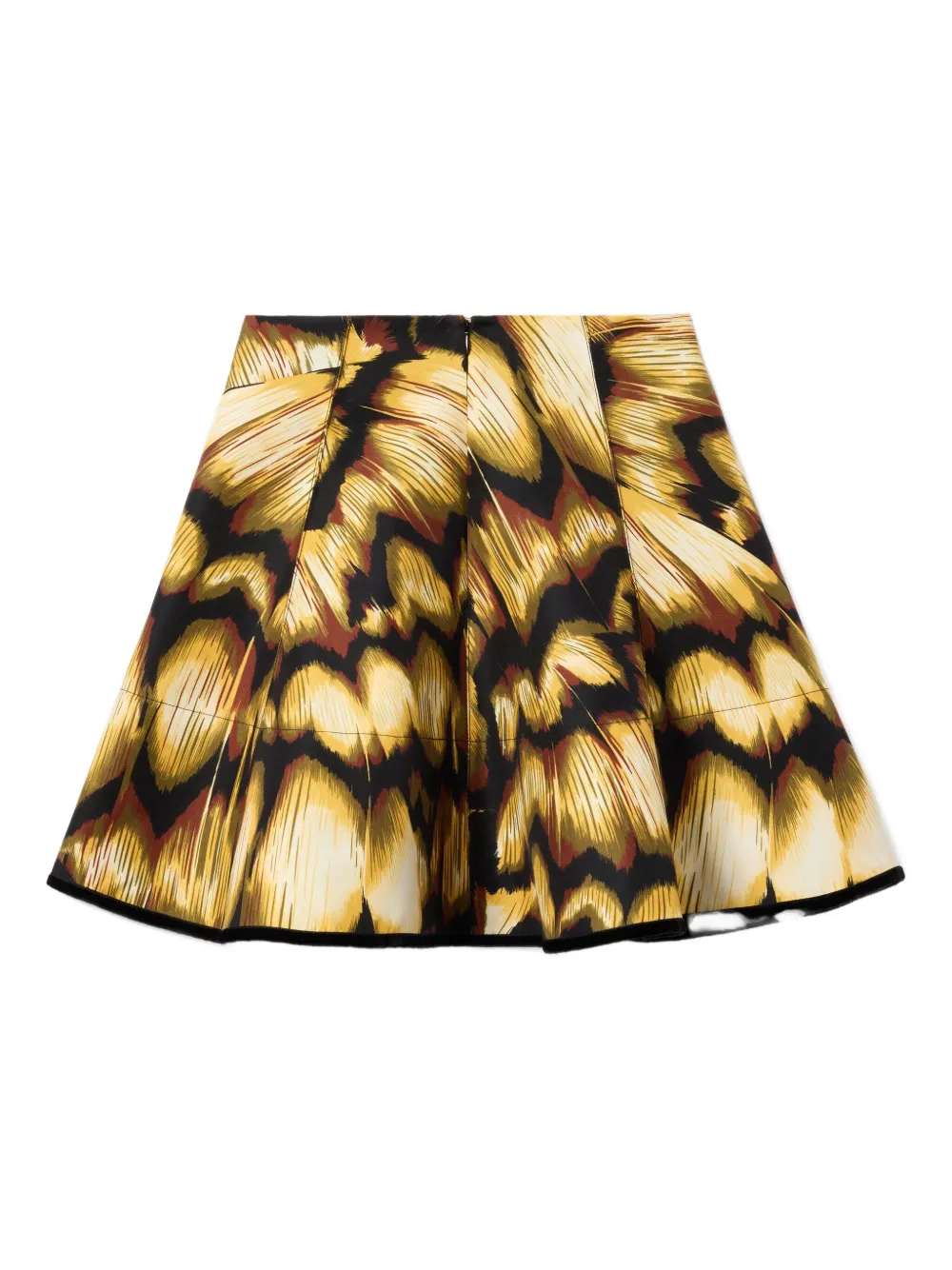La DoubleJ Mini-rok met print - Zwart