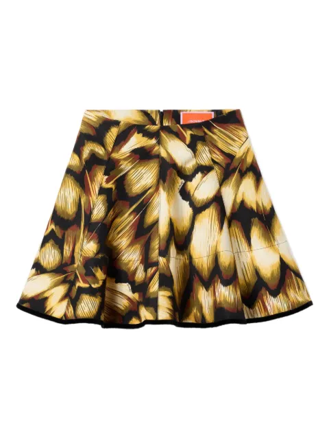 La DoubleJ all-over print mini skirt