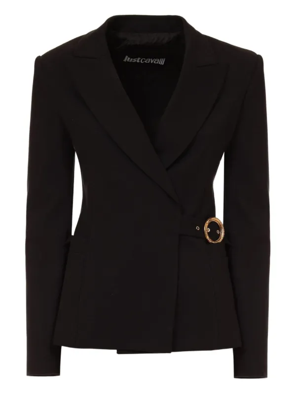 just cavalli ゴージャスジャケット Just Cavalli シングルジャケット | ブラック | FARFETCH JP