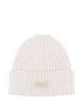 Autry ribbed wool beanie - Neutrals