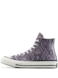 Converse snakeskin high-top sneakers - Purple