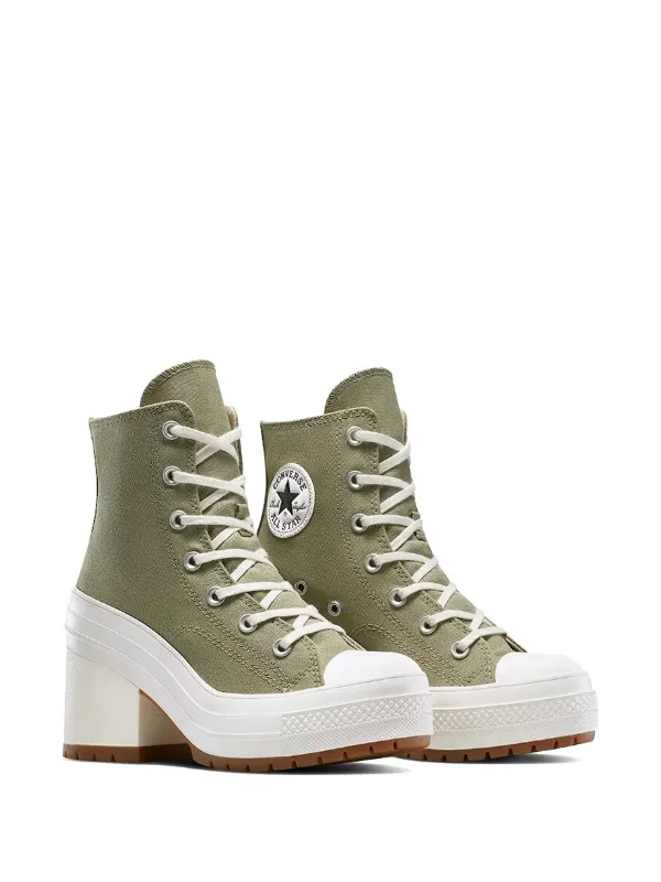 Converse Botines Chuck 70 De Luxe Con Tacón De 100mm Verde