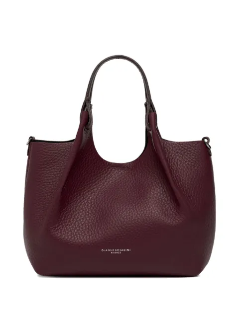GIANNI CHIARINI Dua knotted-handle leather handbag