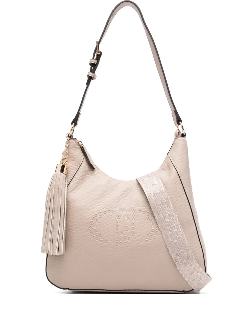 LIU JO small logo-embossed shoulder bag | Neutrals | Image 1