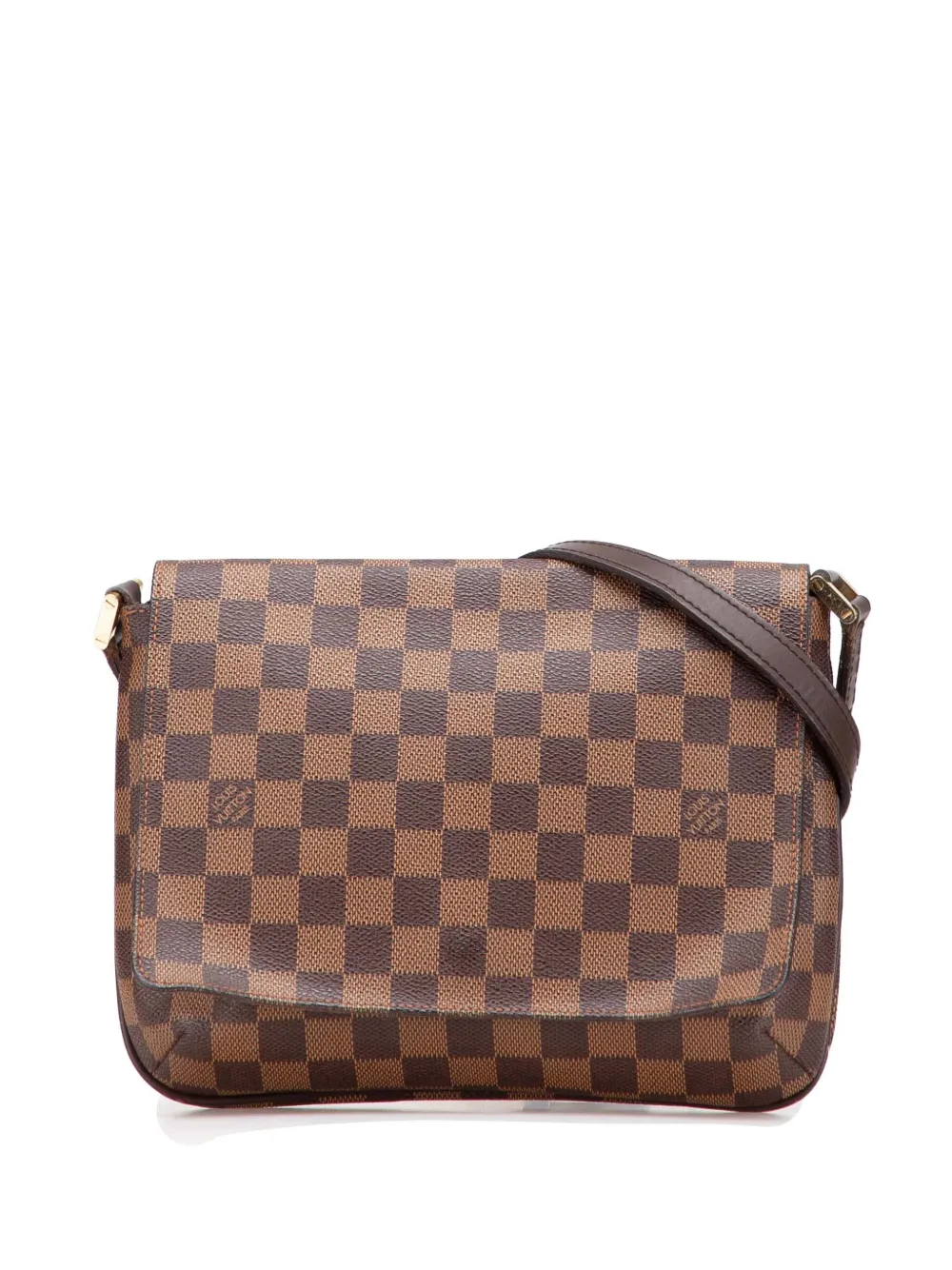 Louis Vuitton Pre-Owned 2003 Damier Ebene Musette Tango Long Strap Louis Vuitton Pre-Owned 2003 Damier Ebene Musette Tango Long Strap