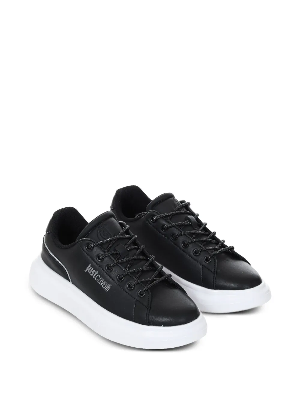 Just Cavalli Logo Low-top Sneakers In Multi
