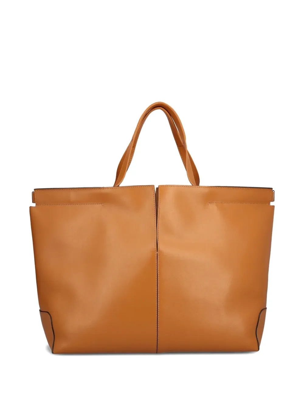 Tod's Medium Di Bag Folio Tote Bag In Brown